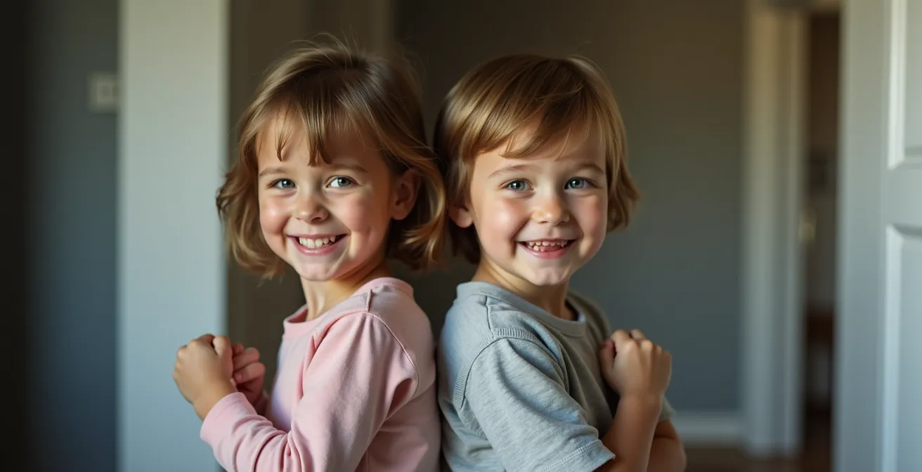 Child with conflicting verbal and non-verbal signals showing emotional dysregulation